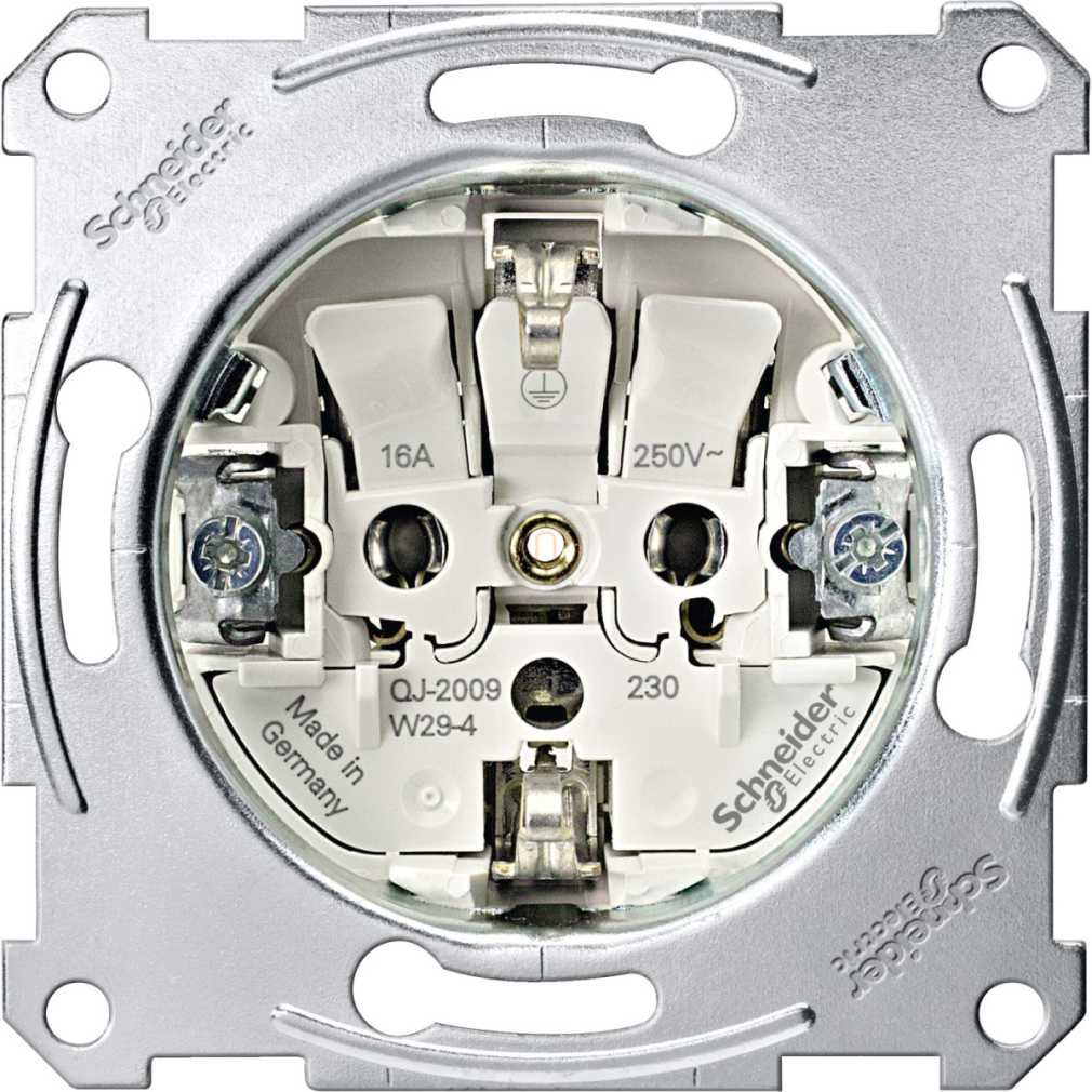 Merten SCHUKO csatlakozóbetét, rugós MTN2300-0000 Schneider