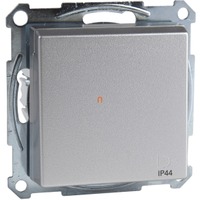   Schneider Merten 2P+F csatlakozóaljzat, (GYV) biztonsági zsalus, csapófedéllel, csavaros bekötés, 16A, System-M, MTN2414-0460