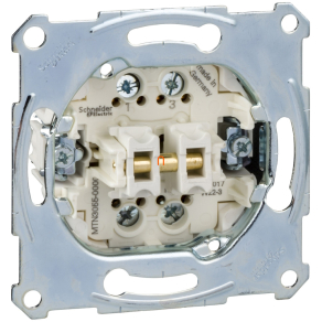   Schneider Merten kettős nyomó, záróérintkezős (NO), csavaros bekötés, 10A