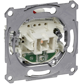   Schneider Merten univerzális egypólusú kapcsoló betét funkciójelző-fénnyel, 10AX, AC 250 V, rugós MTN3101-0000