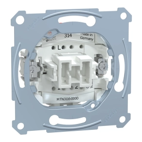 Schneider Electric Merten Aquadesign - MTN3116-0000 - Váltókapcsoló, rugós, 10AX (106)