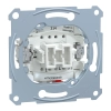 Schneider Electric Merten Aquadesign - MTN3150-0000 - Egypólusú nyomó, záróérintkezős (NO), rugós, 10A