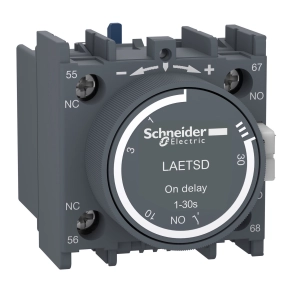 Schneider Electric Easypact TVS - LAETSD - behúzáskésleltető segédérintkező blokk, 0,1…30s