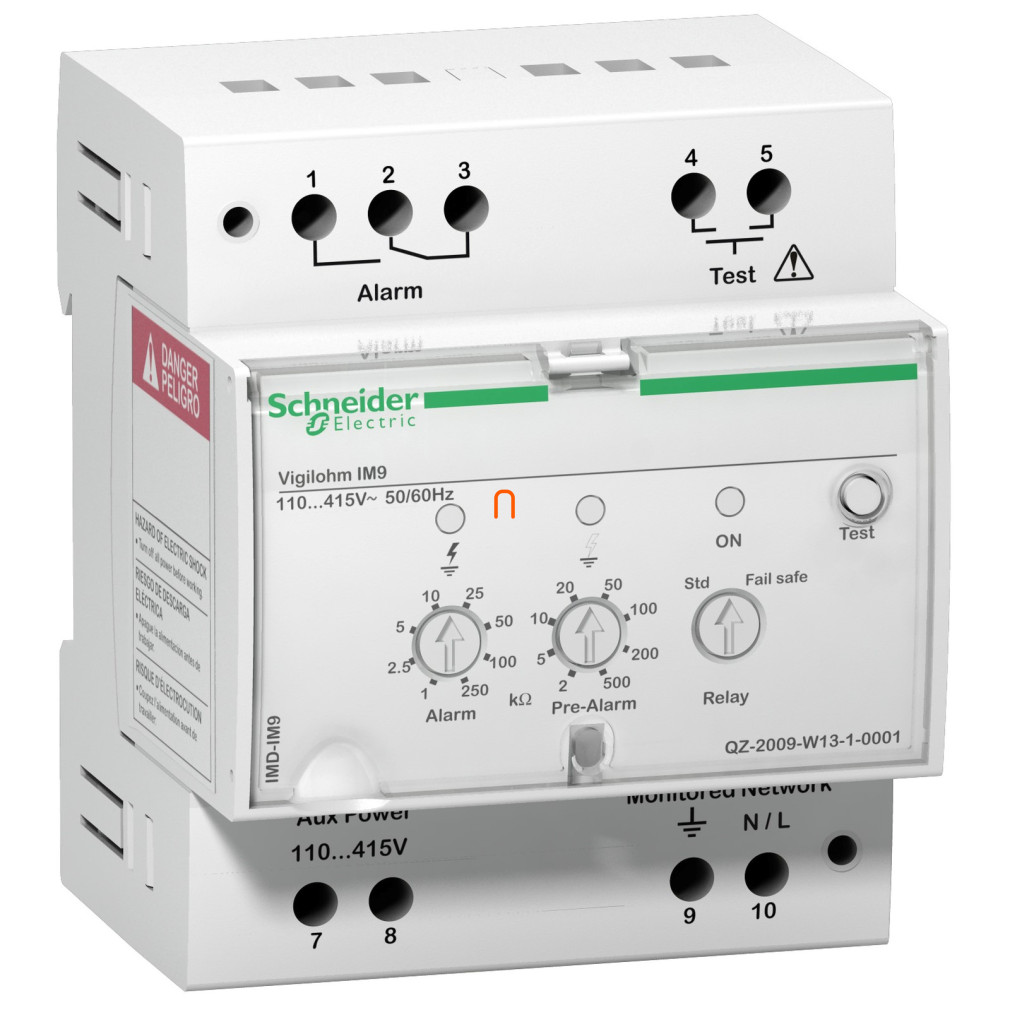 IM9 Vigilohm szigetelésfigyelő 11 0/415 V AC 50/60 Hz IMD-IM9 Schneider