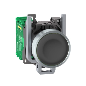 Schneider Electric Harmony XB5R - ZB4RTA2 - vezeték nélküli komplett fém nyomógomb, Ø22, vevő nélkül, fekete