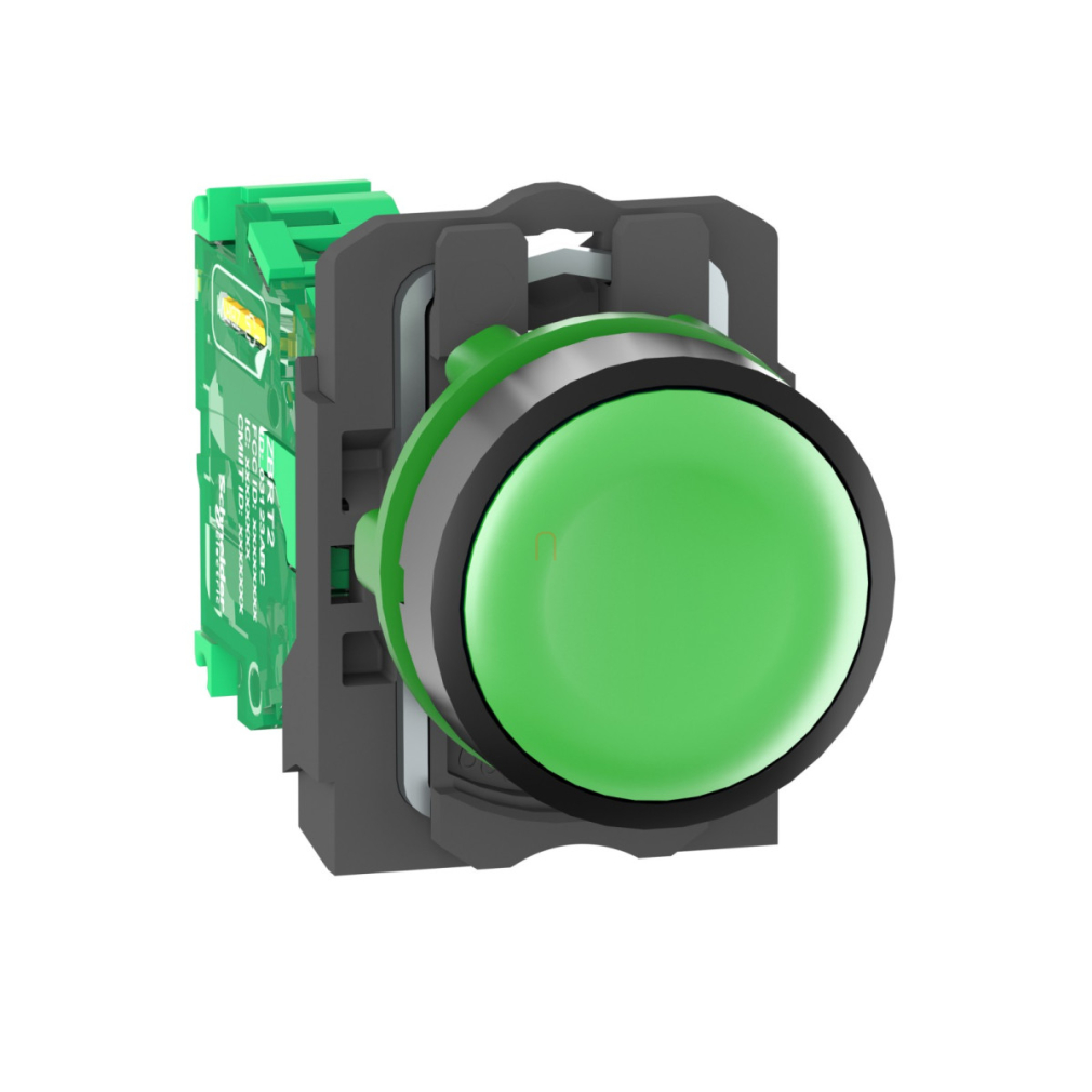 ZB5R nyomógomb zöld ZB5RTA3 Schneider