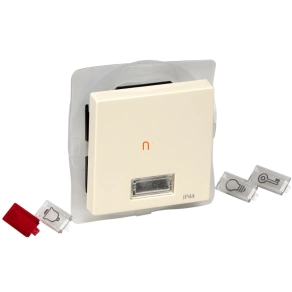   Schneider Merten IP44-es billentyű, szimbólumokhoz, System-M, krém MTN432744