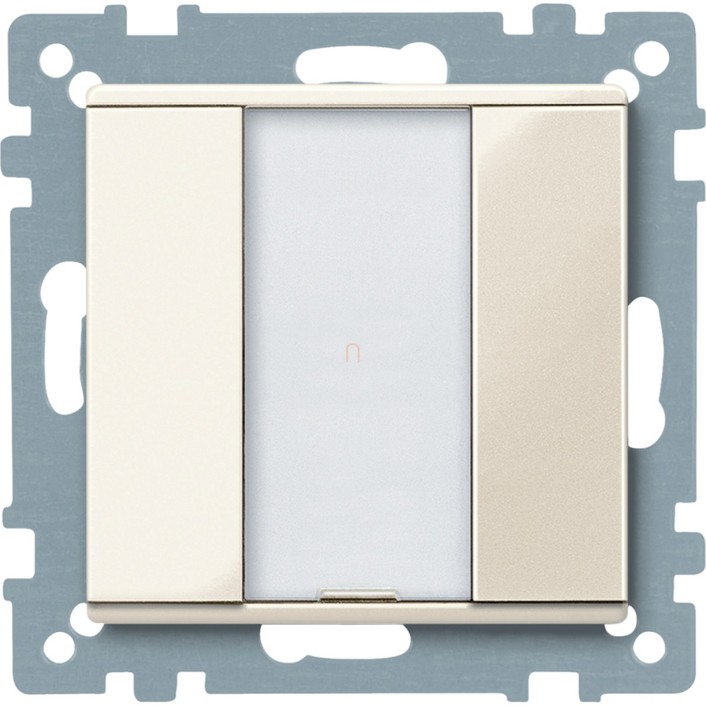 Merten-KNX 1-es nyomógomb , SystemM, fehér, fényes MTN617144 Schneider