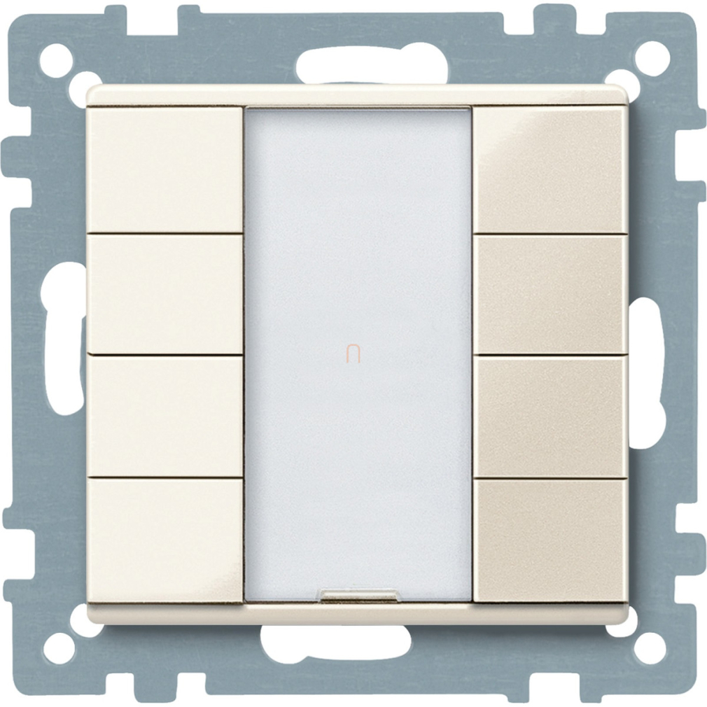 Merten-KNX 4-es nyomógomb , SystemM, fehér, fényes MTN617444 Schneider
