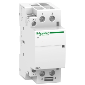   Schneider Electric Acti9 iCT63A - A9C20162 - kontaktor, 50Hz, 2NO, 24VAC