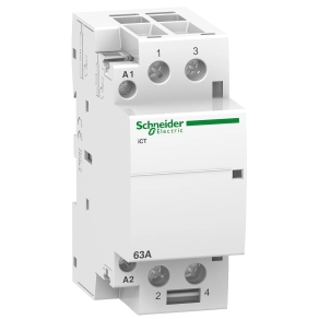 Schneider Electric Acti9 iCT63A - A9C20162 - kontaktor, 50Hz, 2NO, 24VAC