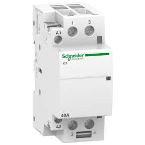   Schneider Electric Acti9 iCT40A - A9C20642 - kontaktor, 60Hz, 2NO, 220 - 240VAC