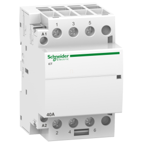   Schneider Electric Acti9 iCT40A - A9C20643 - kontaktor, 60Hz, 3NO, 220 - 240VAC