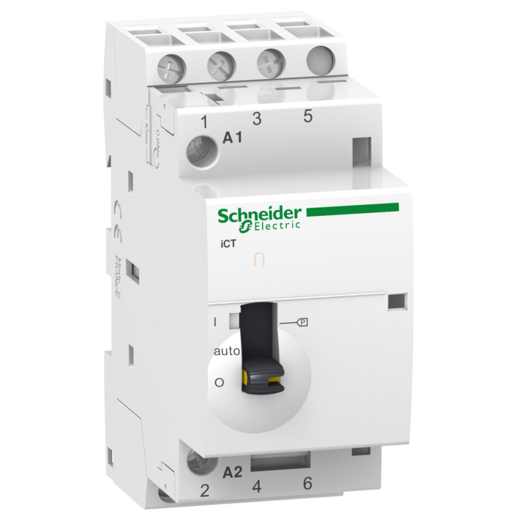 ACTI9 iCT25A kézi vezérlésű kontaktor, 50Hz, 3NO, 220-240VAC A9C21833 Schneider