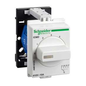   Schneider Electric Acti9 iCMD - A9E15121 - DIN sínes választókapcsoló, 4 csatornás, 10A, 2P, U 415VAC