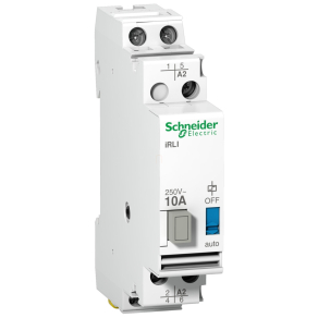   Schneider Electric ACTI9 iRLI - A9E15537 váltó relé, 2P, 10A, Uc 24VAC