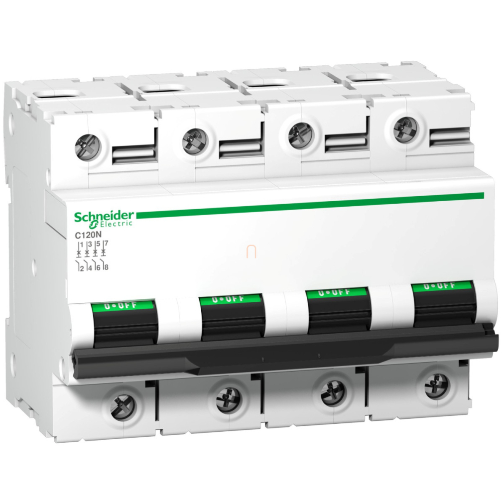 Kismegszakító 4C 63A 10kA C120N ACTI9 A9N18371 Schneider