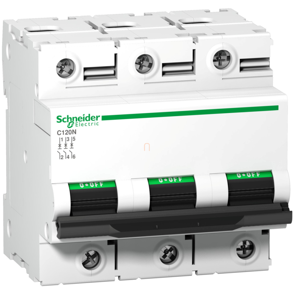 Kismegszakító 3D 63A 10kA C120N ACTI9 A9N18386 Schneider