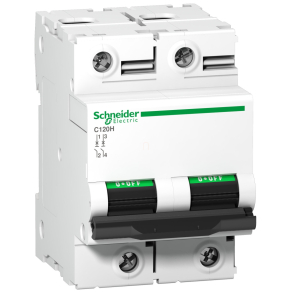   Schneider Electric Acti9 C120H - A9N18414 - kismegszakító, 2P, B, 100A