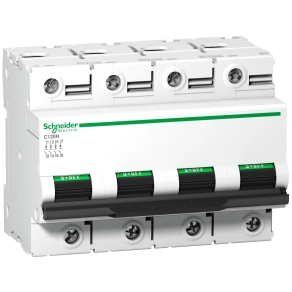 Schneider Electric Acti9 C120H - A9N18437 - kismegszakító, 4P, B, 125A