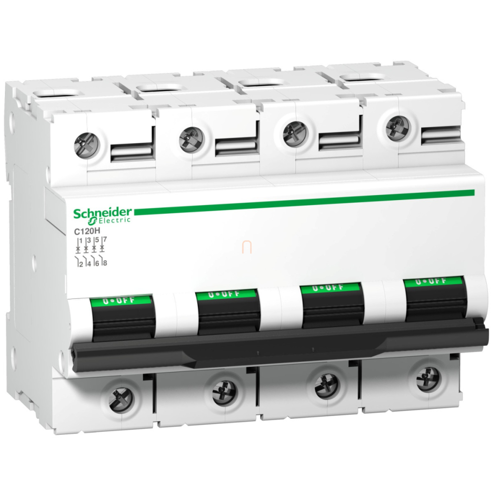 Kismegszakító 4D 63A 15kA C120H ACTI9 A9N18522 Schneider