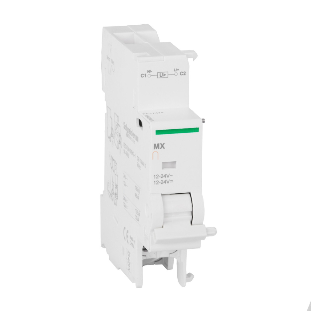 ACTI9 MX munkaáramú kioldó, 12-24VAC, 12-24VDC A9N26478 Schneider