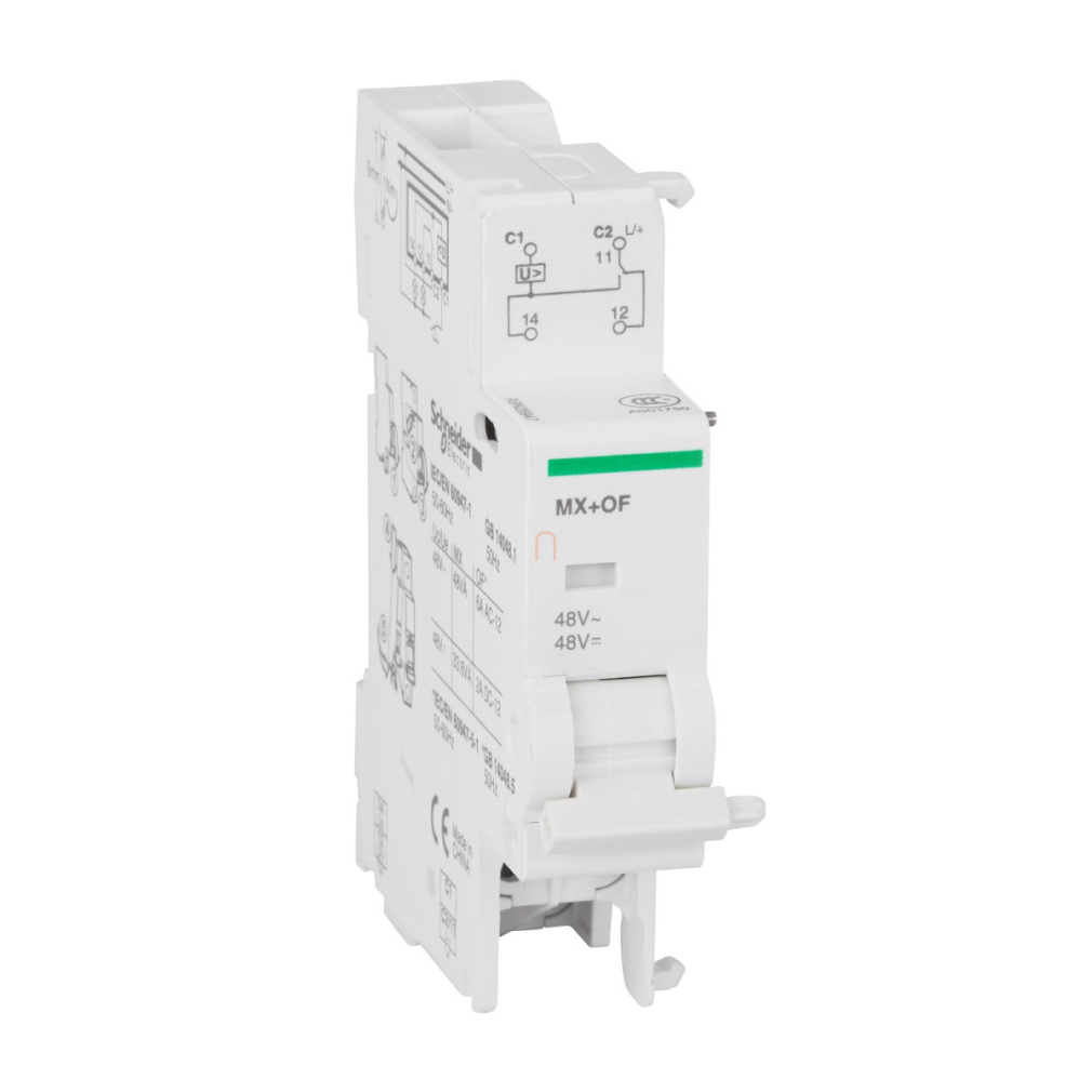 ACTI9 MX+OFmunkaáramú kioldó, 48VAC, 48VDC A9N26947 Schneider