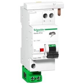  Schneider Electric Acti9 iQuick-PF - A9L16617 10kA, 1P-N, földelő vezetékkel
