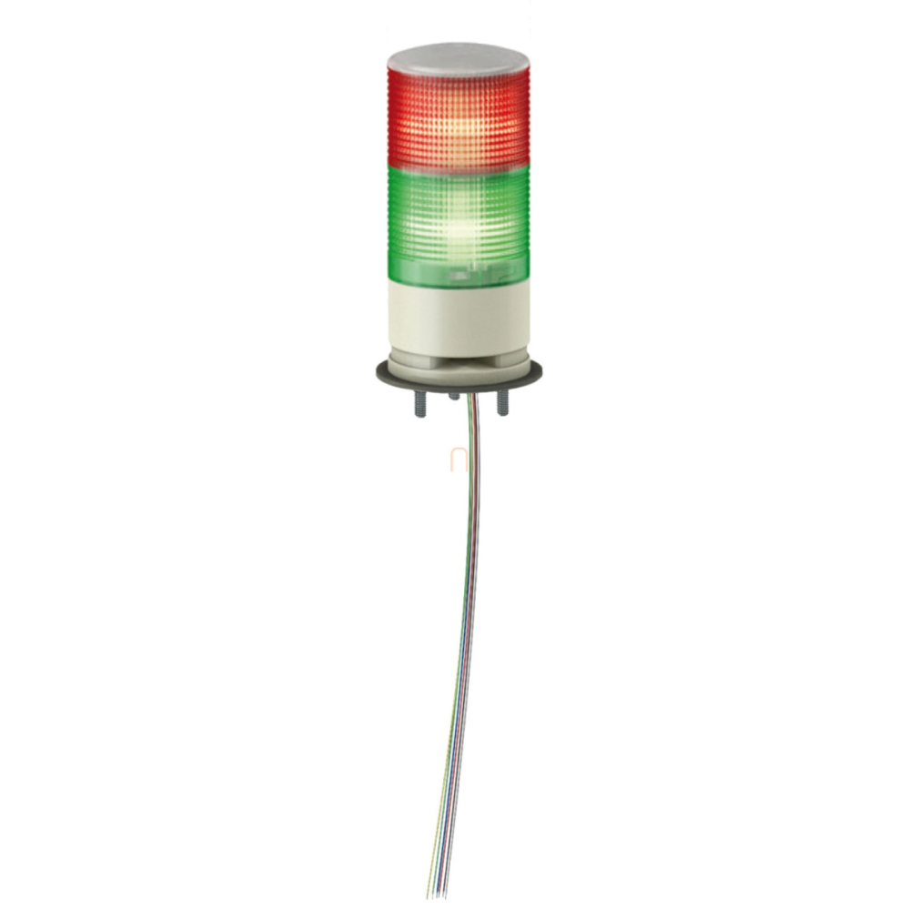 Harmony Easy komplett fényoszlop, 2 szintes, piros-zöld, 24 VAC/DC, direkt rögzítésű XVGB2W Schneider