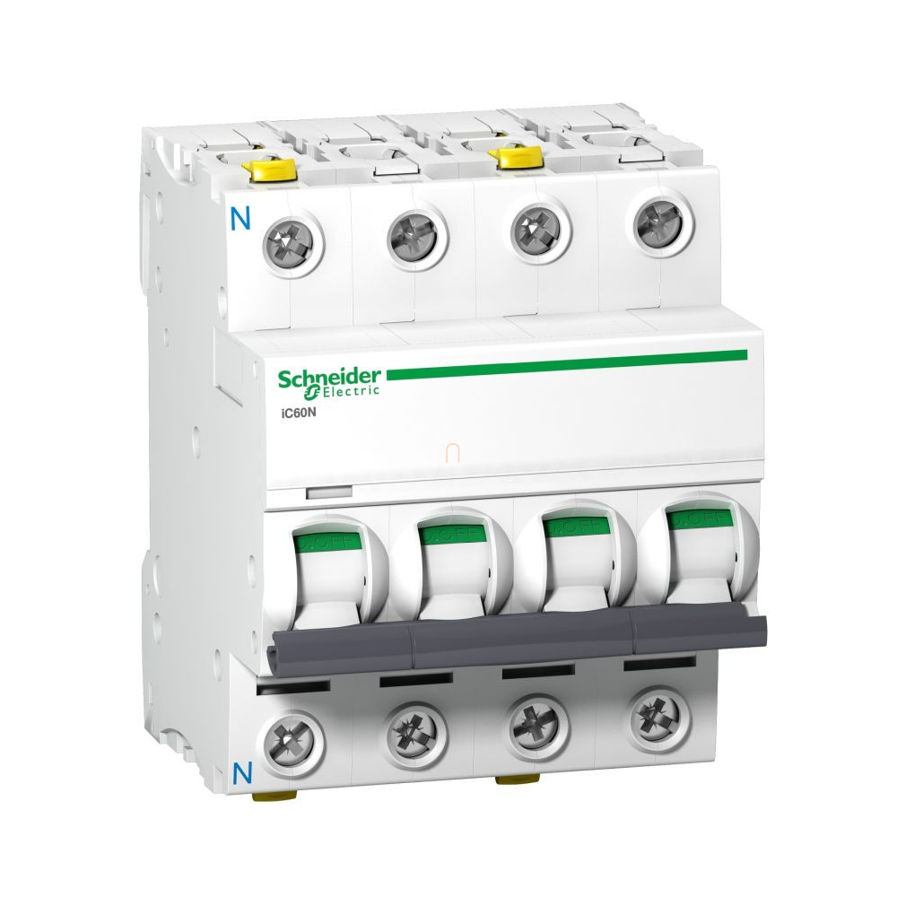 ACTI9 iC60N kismegszakító, 3P-N, C, 6A A9F04706 Schneider