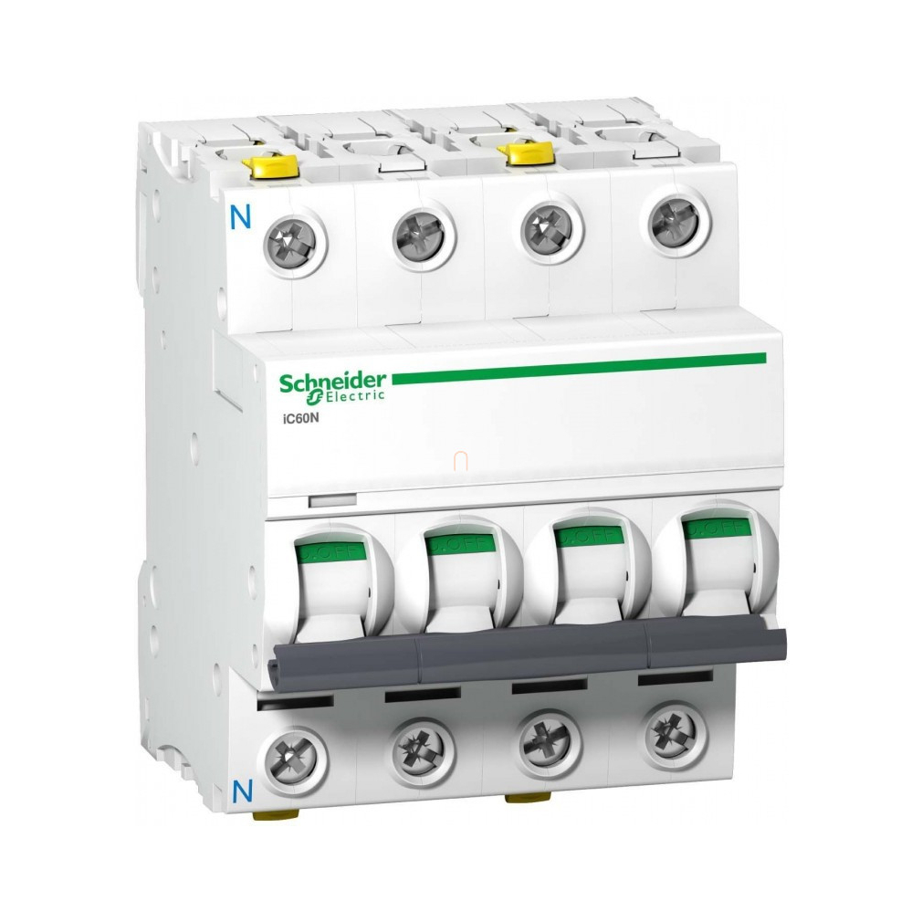 ACTI9 iC60N kismegszakító, 3P-N, C, 10A A9F04710 Schneider