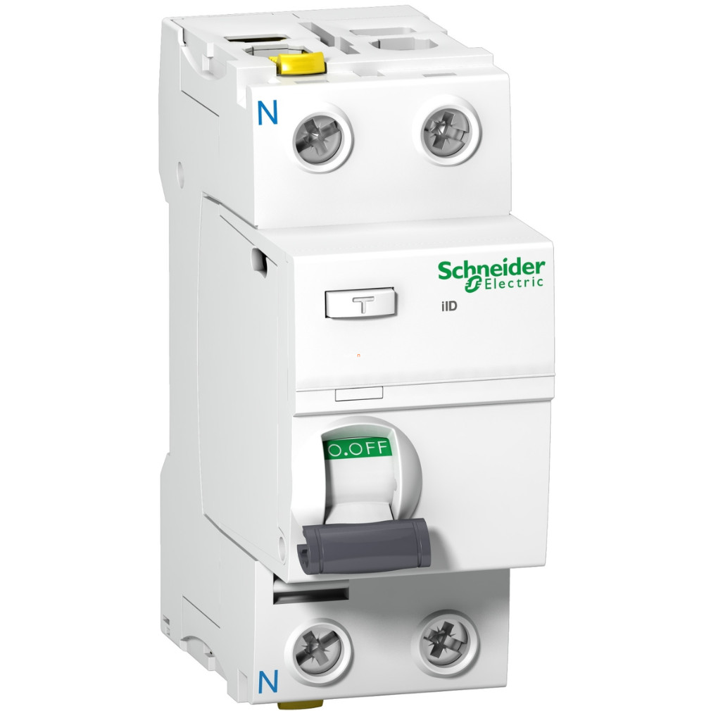 Schneider áram-védőkapcsoló, SI osztály, 2P, 25A, 30mA (ACTI9 iID)