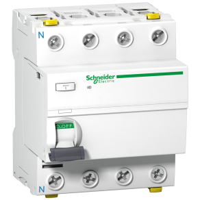   Schneider Electric Acti9 iID - A9Z32440 - áram - védőkapcsoló, SI osztály, 4P, 40A, 100mA