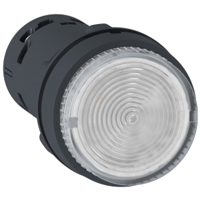   Schneider Electric Harmony XB7 - XB7NW37B1 - világító nyomógomb - LED - visszaálló - 1NO - víztiszta - 24V