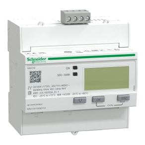 Schneider Electric iEM3000 series - A9MEM3150 - Digitális fogyasztásmérő,3F,63A,MODBUS