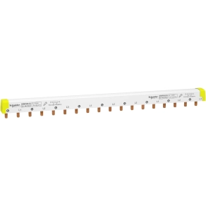 Schneider Electric Acti9 Comb Busbars - A9XPH518 - Darabolható gyűjtősín, 100A, 3P-N, 18M