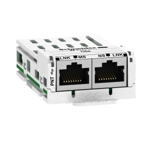 Schneider Electric Altivar 32 - VW3A3627 - frekvenciaváltó kiegészítő, Kommunikációs modul, ProfiNet, 2xRJ45, ATV320 - 340 - 600 - 900 hajtásokhoz