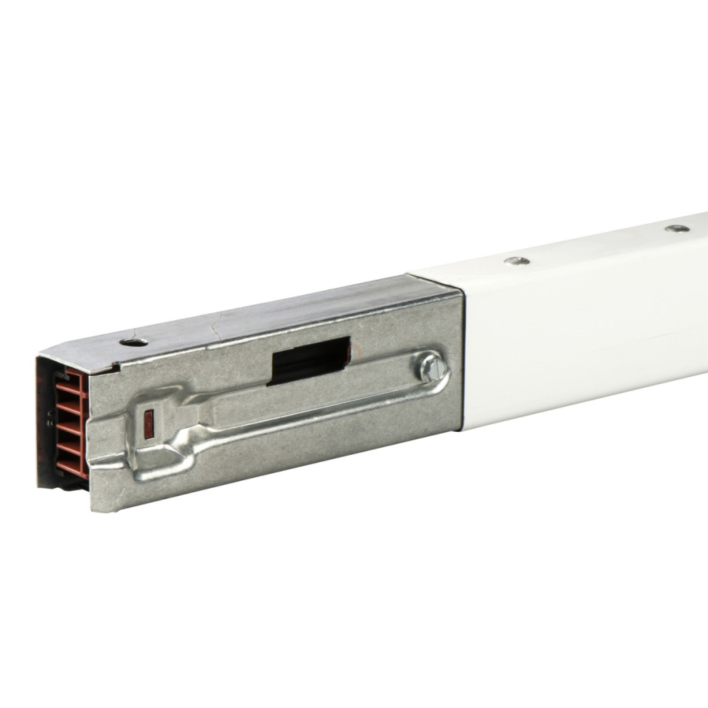 KBA25ED4202W Standard egyenes elem, 25 A, 2 m, fehér Schneider