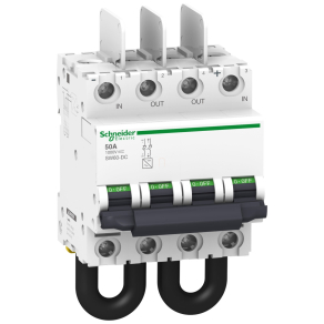   Schneider Electric Acti9 C60NA - DC, SW60 - DC, C120NA - DC - A9N61699 - terheléskapcsoló, 2P, 50A, 1000VDC