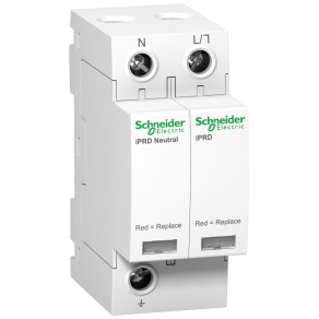   Schneider Electric Acti9 iPRD - A9L40501 - túlfeszültség korlátozó cserélhető betéttel, távjelzéssel, 40kA, 1P-N, 350V