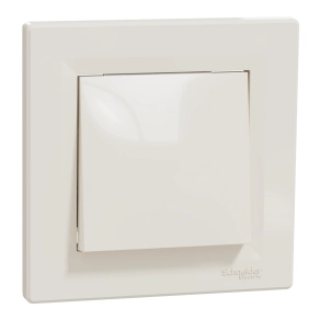 Schneider Electric Asfora - EPH0100123 - Egypólusú kapcsoló, rugós bekötés, bézs (101)