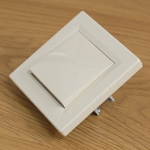   Schneider Electric Asfora - EPH0500123 - Keresztkapcsoló, rugós bekötés, bézs (107) 