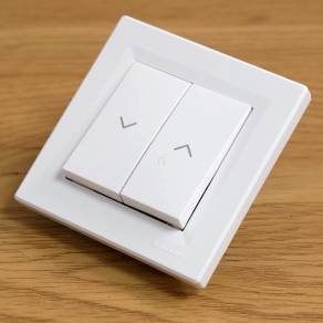   Schneider Electric Asfora - EPH1300321 - Redőnynyomó, csavaros bekötés, fehér