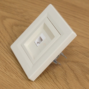   Schneider Electric Asfora - EPH4700123 - 1xRJ45 Cat6 UTP aljzat, bézs