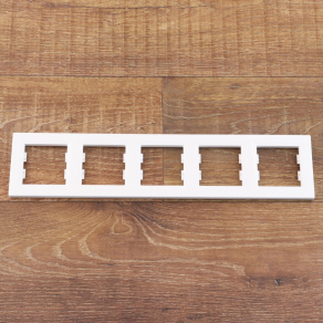   Schneider Electric Asfora - EPH5800521 - Ötös keret, vízszintes, fehér