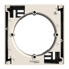   Schneider Electric Asfora - EPH6100123 - Egyes kiemelőkeret, vízszintesen sorolható, bézs