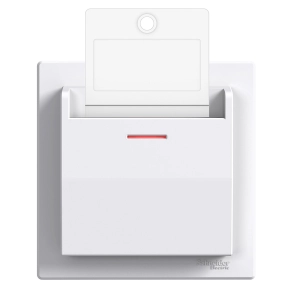 Schneider Electric Asfora - EPH6200121 - Hotelkártya kapcsoló, fehér