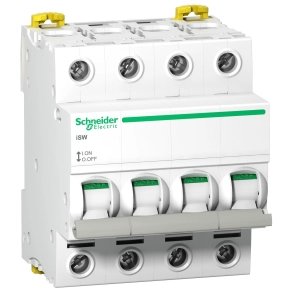 Schneider Electric Acti9 iSW - A9S65463 - terheléskapcsoló, 4P, 63A, 415AC