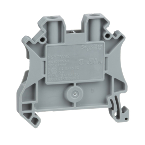   Schneider Electric Linergy TR terminals blocks - NSYTRV42 - Csavaros egyszintes átkötőkapocs 1x1 csatlakozás 6,2 mm 4 mm2 32A - es