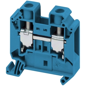   Schneider Electric Linergy TR terminals blocks - NSYTRV162BL - Csavaros egyszintes átkötőkapocs 1x1 csatlakozás 12,2 mm 16 mm2 76A - es kék